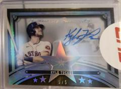 Kyle Tucker [Gold] Baseball Cards 2022 Topps Five Star Pentamerous Penmanship Autographs Prices