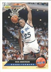 Nick Anderson Basketball Cards 1992 Upper Deck McDonald's Prices