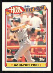 Carlton Fisk #29 Baseball Cards 1990 Topps Hills Hit Men Prices