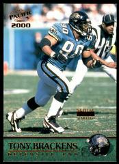 Tony Brackens [Copper] Football Cards 2000 Pacific Prices