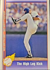 The High Leg Kick #95 Baseball Cards 1991 Pacific Nolan Ryan Prices