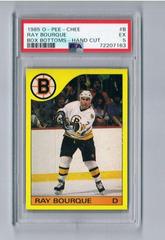 Ray Bourque #B Hockey Cards 1985 O-Pee-Chee Box Bottoms Hand Cut Prices