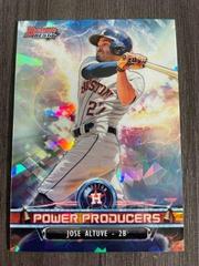 Jose Altuve [Atomic] #PP-JAL Baseball Cards 2018 Bowman's Best Power Producers Prices