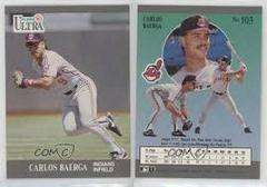 Carlos Baerga #103 Baseball Cards 1991 Ultra Prices