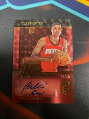 Jabari Smith Jr. [Red] #RYB-JSJ Basketball Cards 2022 Panini Donruss Elite Rookie Yearbook Autographs Prices