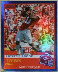 Tyreek Hill [Artist's Proof] #4 Football Cards 2019 Panini Score Prices
