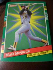 Mark McGwire Baseball Cards 1991 Donruss Grand Slammers Prices
