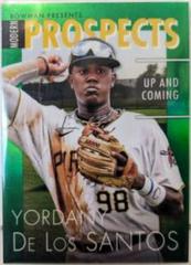 Yordany De Los Santos [Green] #MP-15 Baseball Cards 2023 Bowman Modern Prospects Prices