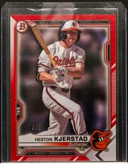 Heston Kjerstad [Red] #BP-138 Baseball Cards 2021 Bowman Paper Prospects Prices