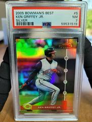 Ken Griffey Jr. [Silver] Baseball Cards 2005 Bowman's Best Prices