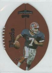 Doug Flutie #10 Football Cards 1998 Playoff Contenders Leather Prices