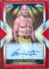 Glover Teixeira [Red Refractor] #MEA-GTE Ufc Cards 2024 Topps Chrome UFC Main Event Autograph Prices