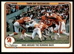 Tampa Bay Buccaneers [Ring Around the Running Back] Football Cards 1982 Fleer Team Action Prices