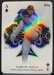 Aaron Nola [Gold] Baseball Cards 2023 Topps All Aces Prices