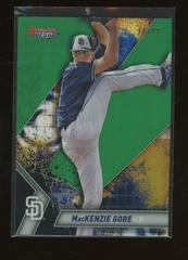 MacKenzie Gore [Green Refractor] #TP-24 Baseball Cards 2019 Bowman's Best Top Prospects Prices