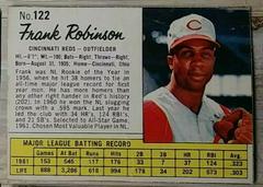 Frank Robinson [Hand Cut] Baseball Cards 1962 Jell O Prices
