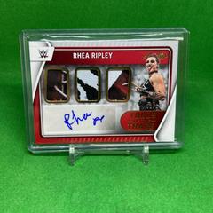 Rhea Ripley [Prime] Wrestling Cards 2022 Panini Chronicles WWE Absolute Tools of the Trade Signatures Prices