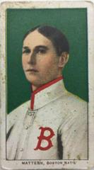Al Mattern #NNO Baseball Cards 1909 T206 Polar Bear Prices