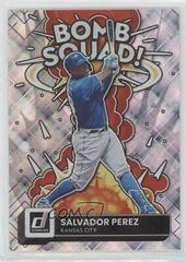 Salvador Perez [Diamond] #BS-1 Baseball Cards 2022 Panini Donruss Bomb Squad Prices
