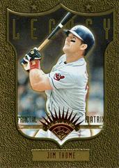 Jim Thome #197 Baseball Cards 1997 Leaf Fractal Matrix Prices