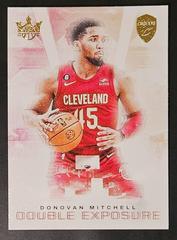 Donovan Mitchell #10 Basketball Cards 2022 Panini Court Kings Double Exposure Prices