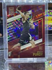 Brock Purdy [Red] #185 Football Cards 2022 Panini Donruss Elite Prices