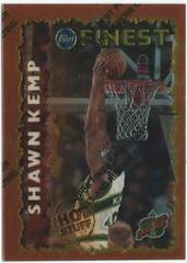 Shawn Kemp #HS12 Basketball Cards 1995 Finest Hot Stuff Prices