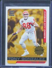 Tony Gonzalez [Premiere Date] Football Cards 2000 Pacific Paramount Prices