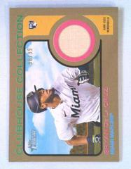 Bryan De La Cruz [Gold] #CCR-BD Baseball Cards 2022 Topps Heritage Clubhouse Collection Relics Prices