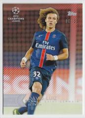 David Luiz [Red] Soccer Cards 2015 Topps UEFA Champions League Showcase Prices