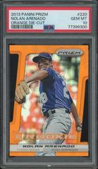 Nolan Arenado [Orange Die Cut] #220 Baseball Cards 2013 Panini Prizm Prices