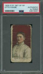 Otto Knabe Baseball Cards 1909 E101 Set of 50 Prices