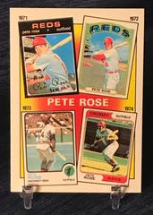 Pete Rose #4 Baseball Cards 1986 Topps Pete Rose Set Prices
