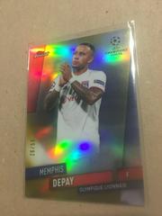 Memphis Depay [Gold Refractor] Soccer Cards 2019 Finest UEFA Champions League Prices