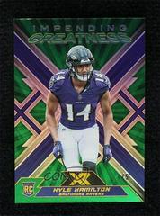 Kyle Hamilton [Green] #IMG-20 Football Cards 2022 Panini XR Impending Greatness Prices
