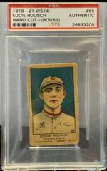 Eddie Rousch [Hand Cut Roush] #85 Baseball Cards 1919 W514 Prices