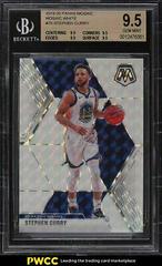 Stephen Curry [White Mosaic] Basketball Cards 2019 Panini Mosaic Prices