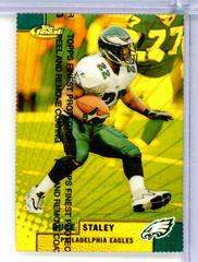 Duce Staley [Gold Refractor] Football Cards 1999 Topps Finest Prices