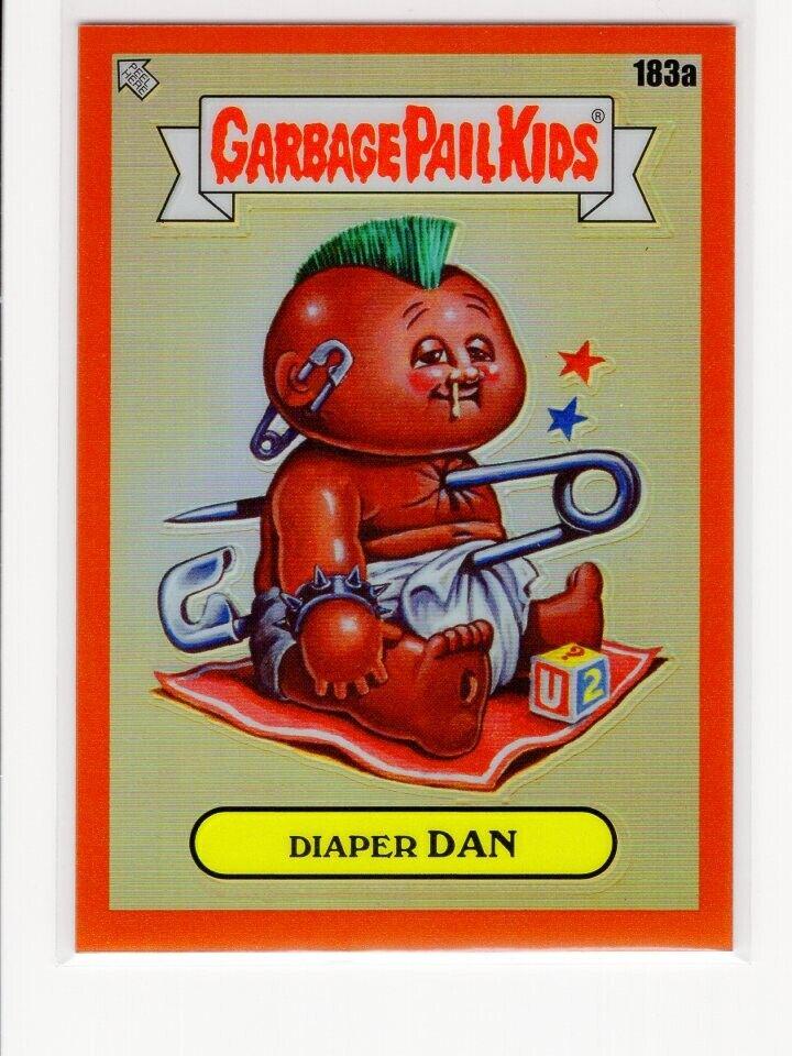 Diaper DAN [Orange Refractor] #183a Prices | 2022 Garbage Pail Kids ...