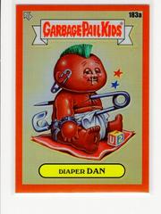 Diaper DAN [Orange Refractor] #183a 2022 Garbage Pail Kids Chrome Prices