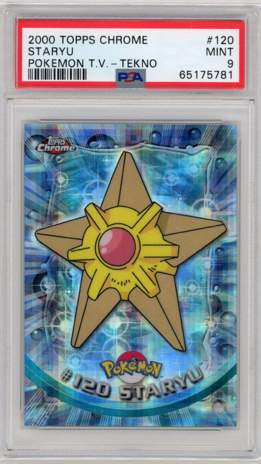 Staryu [Tekno] #120 Pokemon 2000 Topps Chrome