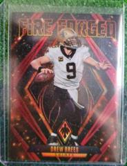 Drew Brees [Red] #FF-3 Football Cards 2022 Panini Phoenix Fire Forged Prices