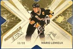 Mario Lemieux [Gold] Hockey Cards 2022 SPx Radiance FX Prices