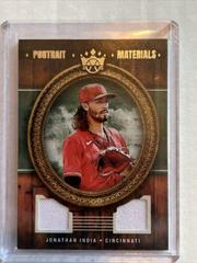 Jonathan India Baseball Cards 2022 Panini Diamond Kings Portrait Materials Prices