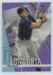 Evan Longoria [Purple Refractor] #5 Baseball Cards 2017 Topps Finest Prices