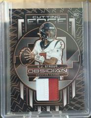 C.J. Stroud [Orange Electric Etch] #140 Football Cards 2023 Panini Obsidian Prices