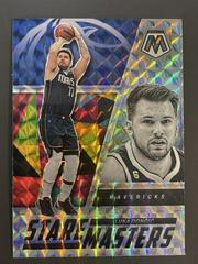 Luka Doncic [Mosaic] #12 Basketball Cards 2022 Panini Mosaic Stare Masters Prices