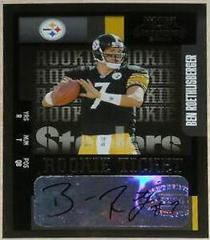 Ben Roethlisberger [Autograph] #106 Football Cards 2004 Playoff Contenders Prices