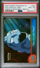 The Crystal Onix #OR4 Prices  Pokemon 2000 Topps TV Episode