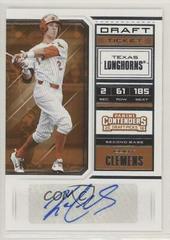 Kody Clemens Baseball Cards 2018 Panini Contenders Draft Picks Ticket Autographs Prices